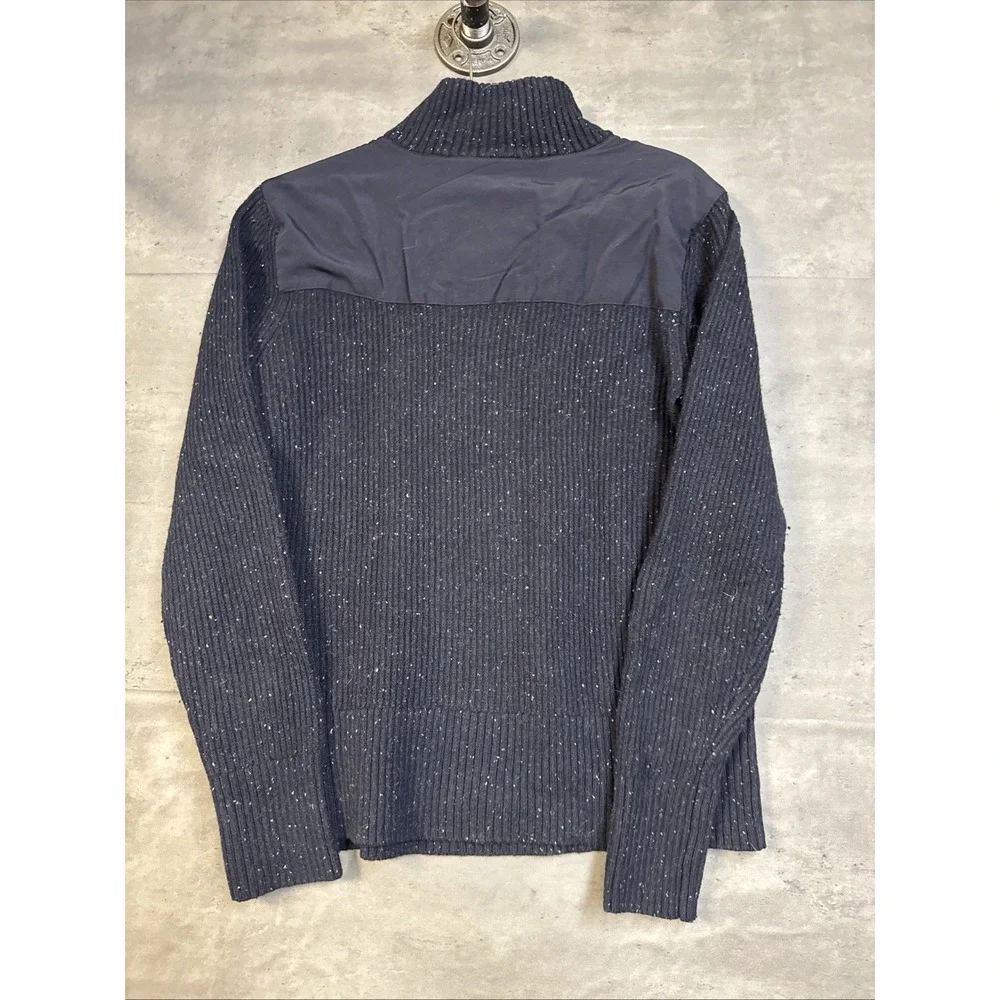 navy blue The North Face Crestview Button Sweater Med